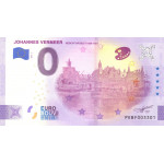 0 Euro souvenir biljet Johannes Vermeer 2a